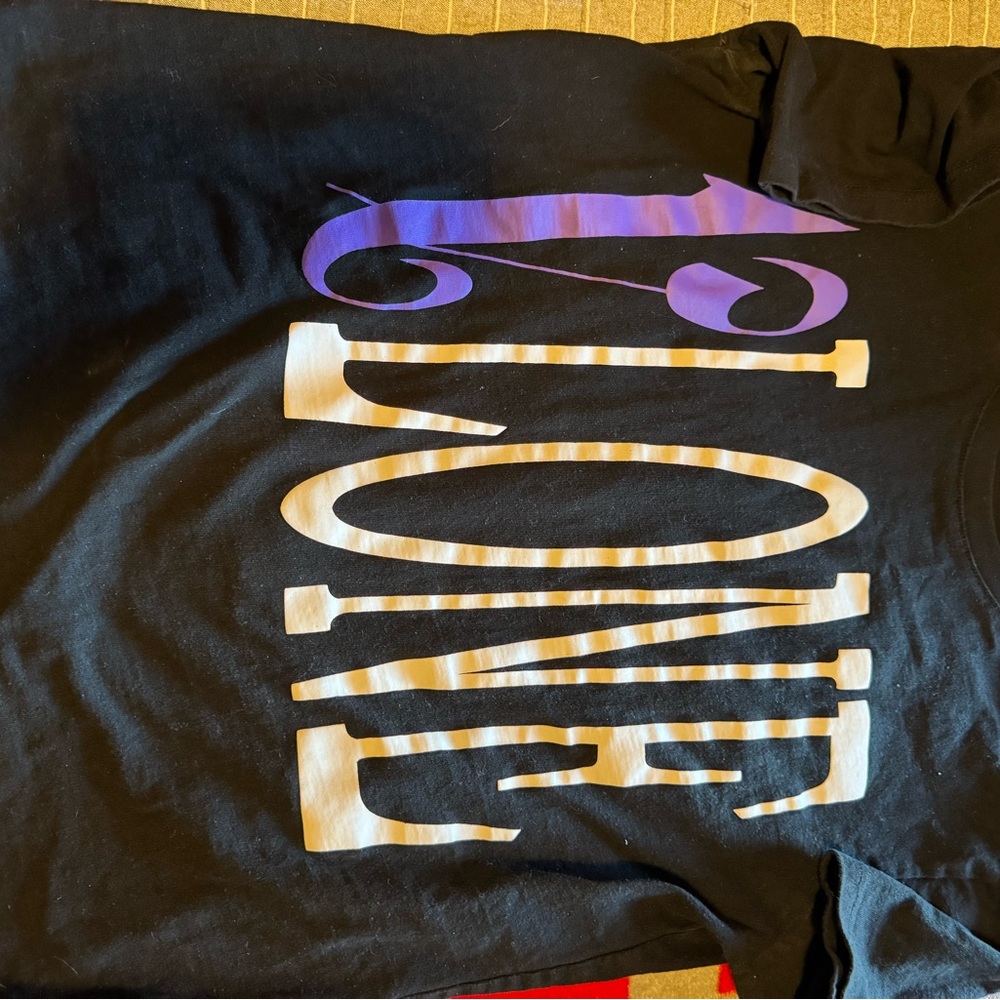 Vlone Palm Angels black medium tee-dry clean only